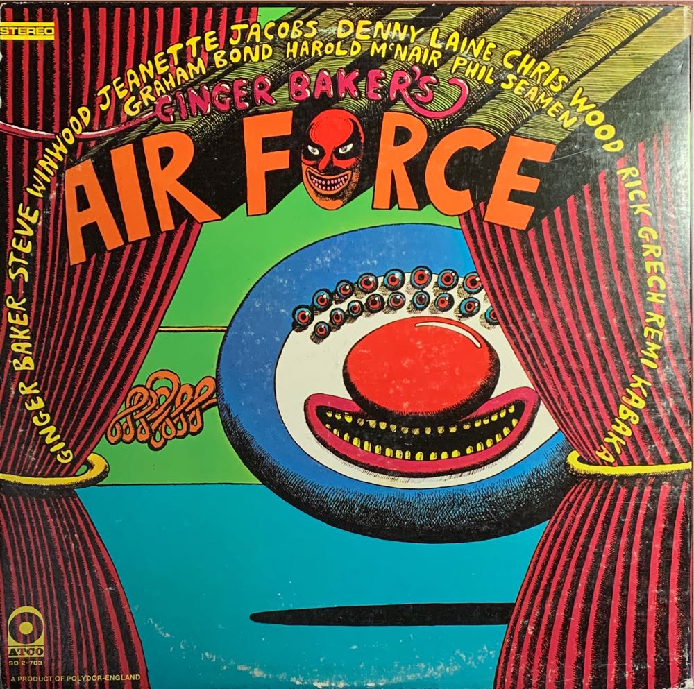 Ginger Baker’s Air Force - Ginger Baker (12” - 78) music collectible - Main Image 3