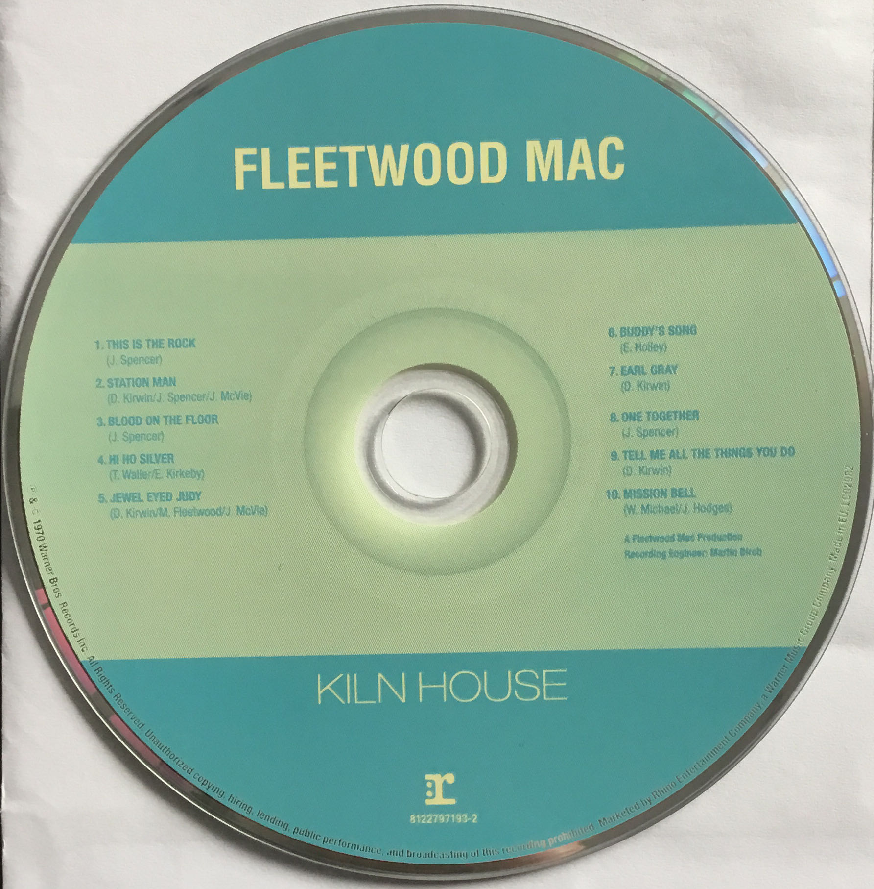 Kiln House - Fleetwood Mac (CD - 34) music collectible - Main Image 4