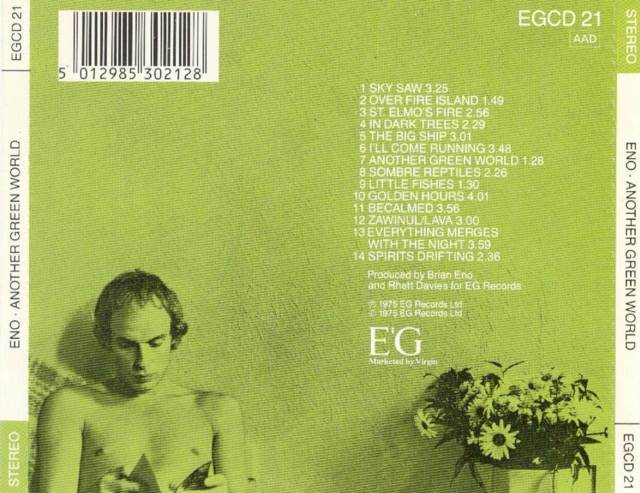 Another Green World - Eno, Brian (Cassette - 41) music collectible [Barcode 017046151221] - Main Image 2