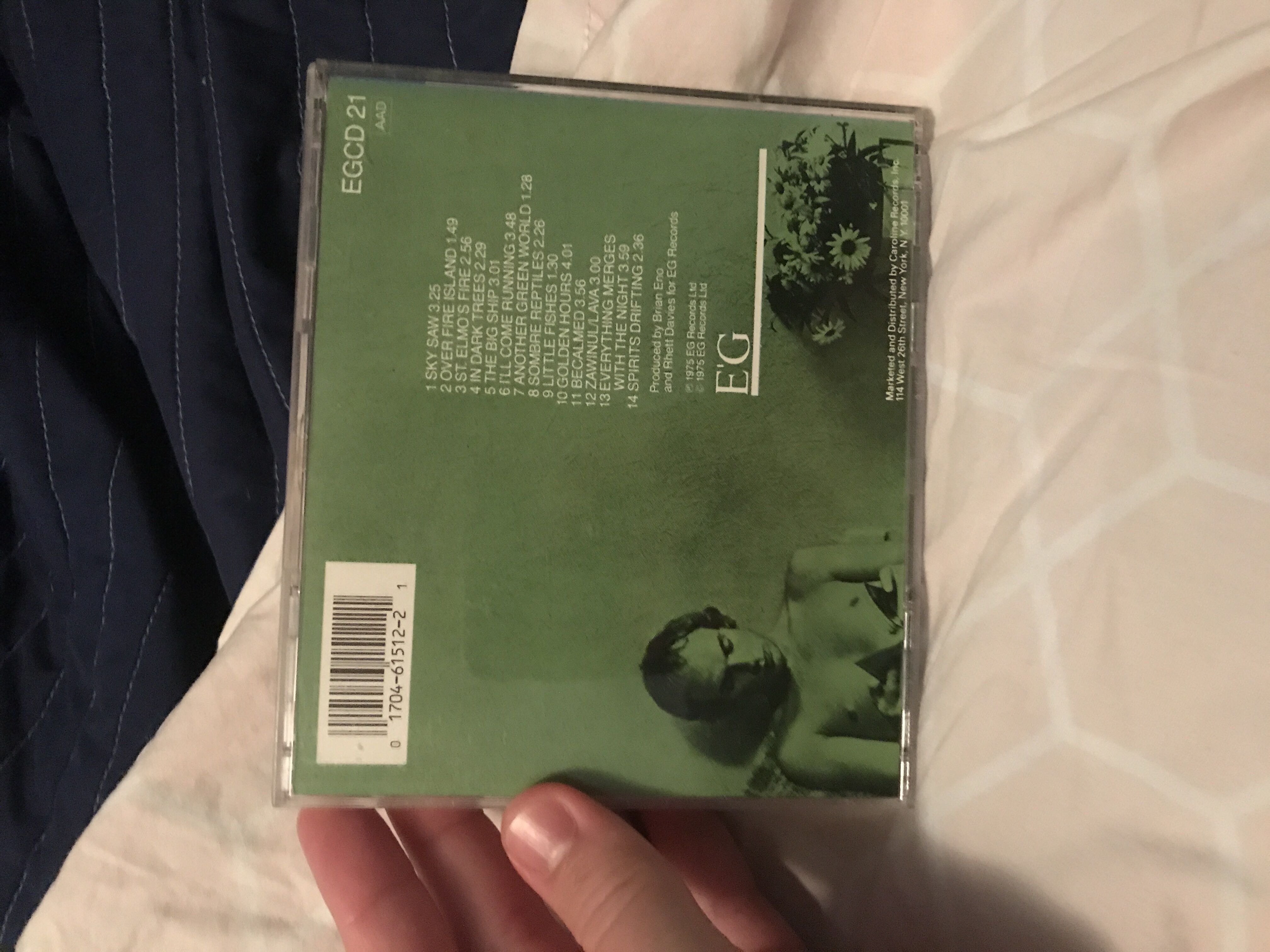 Another Green World - Eno, Brian (Cassette - 41) music collectible [Barcode 017046151221] - Main Image 3