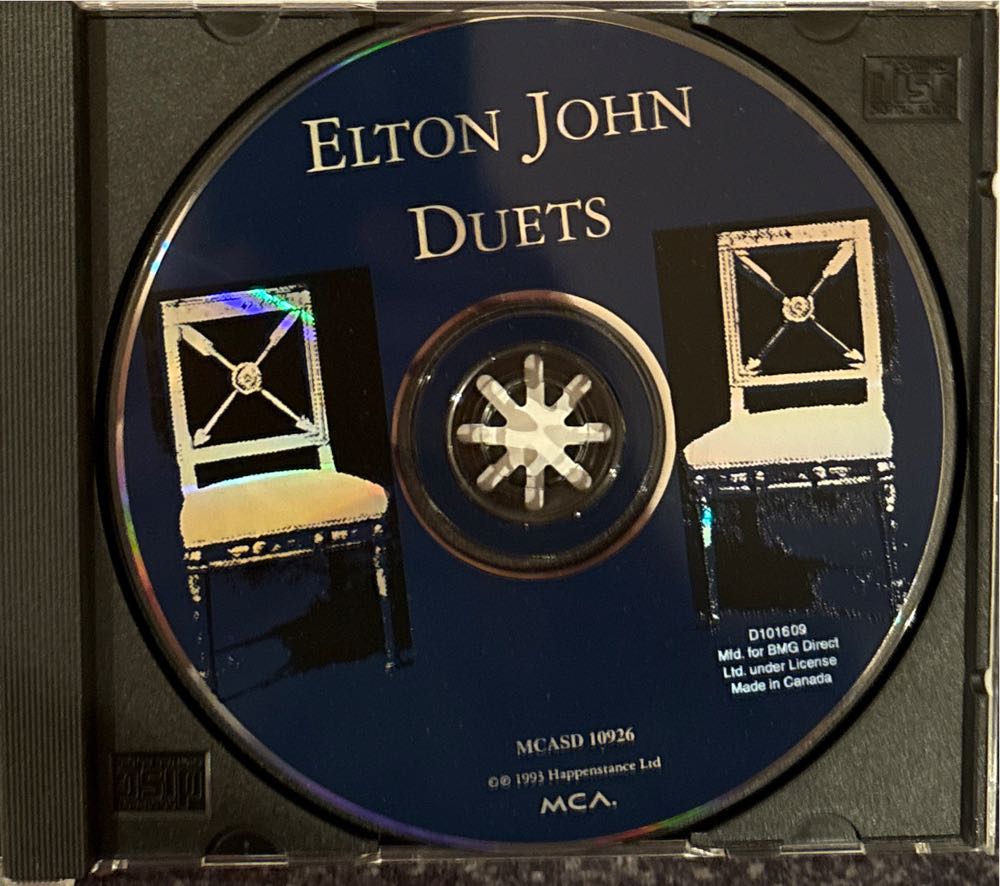 Duets - John, Elton (CD - 72) music collectible [Barcode 008811092627] - Main Image 3