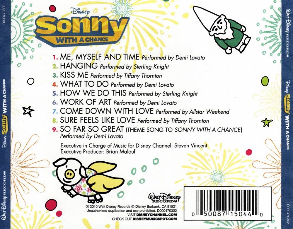 Sonny With A Chance - Soundtrack (CD - 28) music collectible [Barcode 050087150440] - Main Image 2