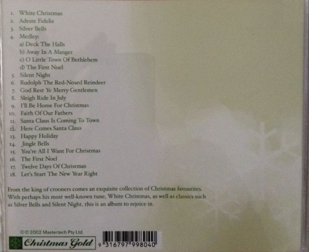 White Christmas - Bing Crosby (CD) music collectible - Main Image 2