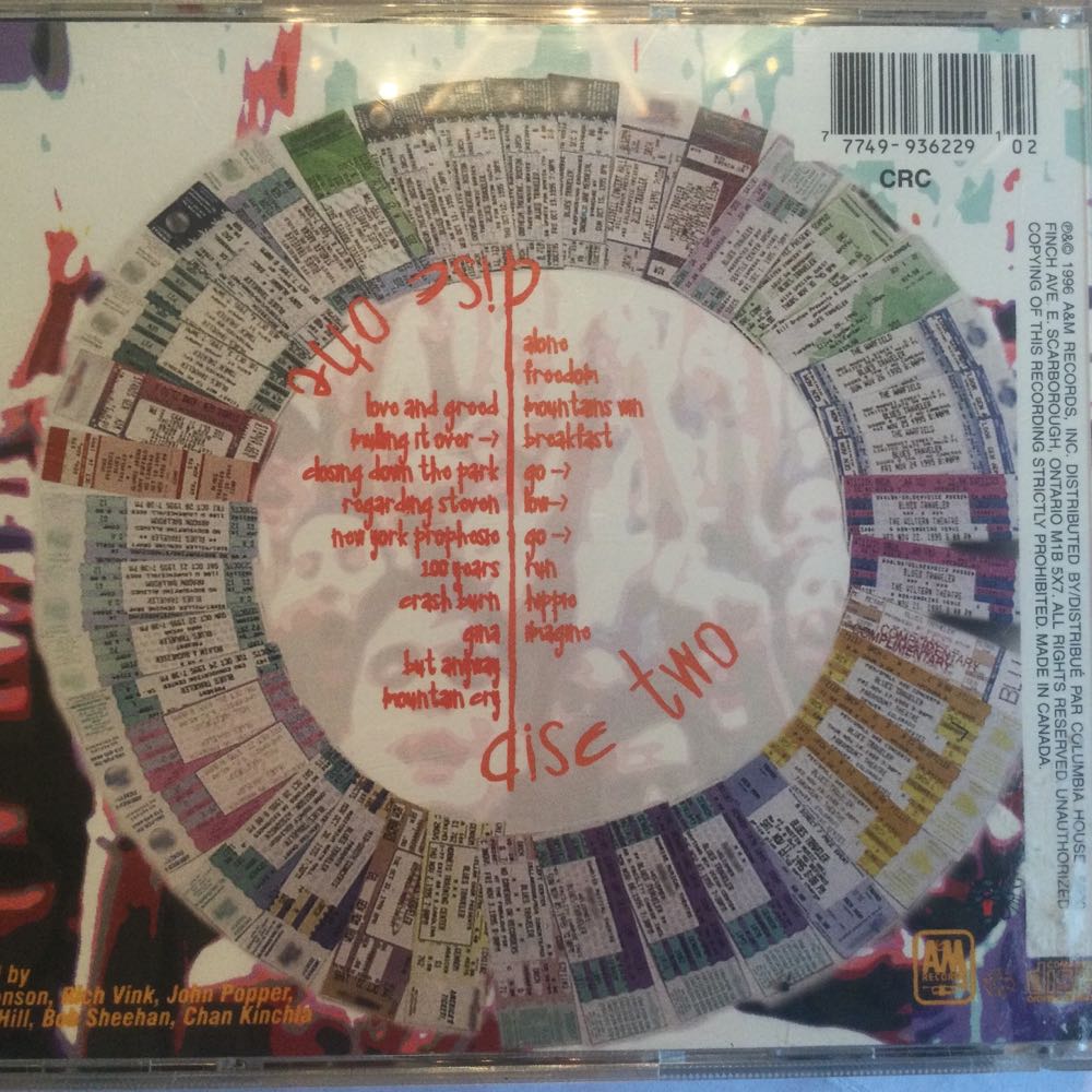 Live From The Fall - Blues Traveler (CD) music collectible [Barcode 777499362291] - Main Image 2