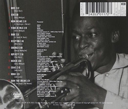 Birth Of The Cool - Davis, Miles (CD) music collectible [Barcode 5050457171421] - Main Image 2