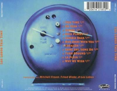 This Time - Los Lobos (CD - 38) music collectible [Barcode 720616218520] - Main Image 2