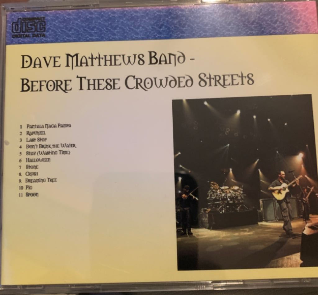 Before These Crowded Streets - Matthews, Dave - Band (CD) music collectible - Main Image 2