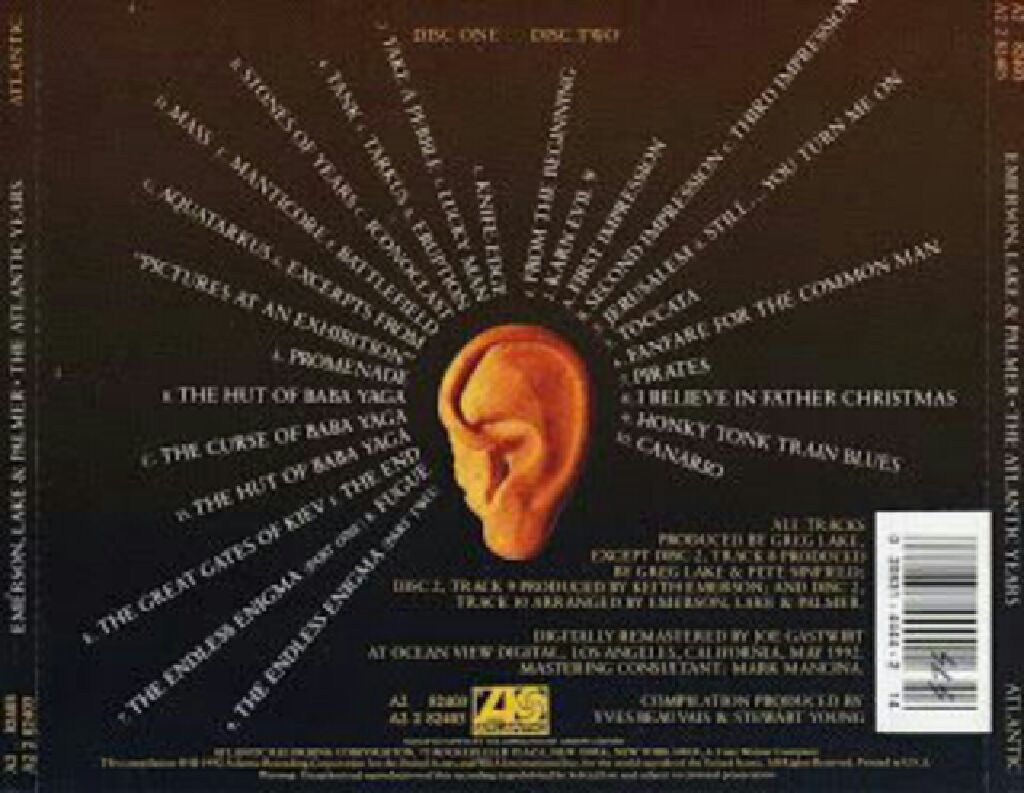 Atlantic Years, The - Emerson Lake & Palmer (CD) music collectible - Main Image 2