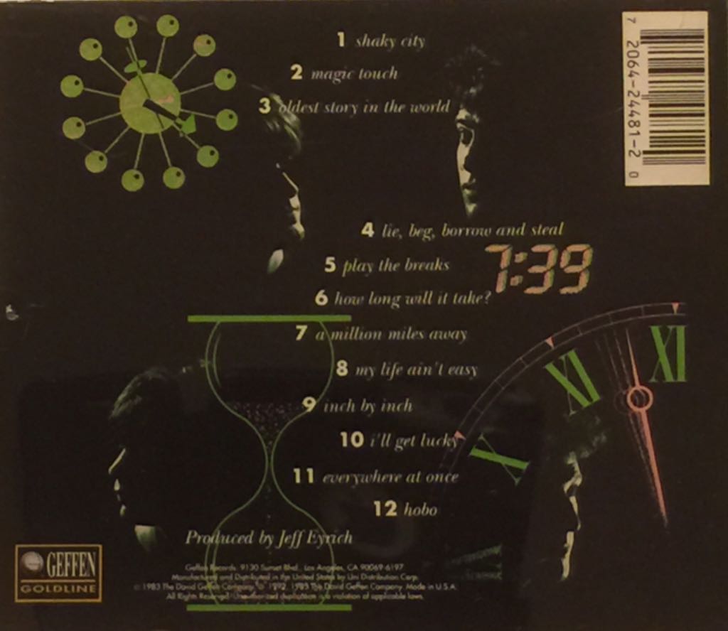 (Everywhere at Once) - The Plimsouls (CD - 38) music collectible [Barcode 720642448120] - Main Image 2