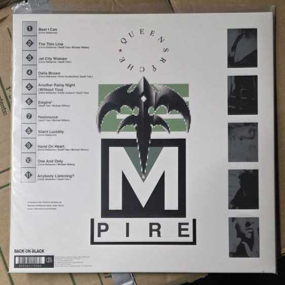 Empire - Queensryche (12” - 6323) music collectible [Barcode 803343119282] - Main Image 2