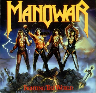 Fighting The World - Manowar (12”) music collectible [Barcode 075679056313] - Main Image 1