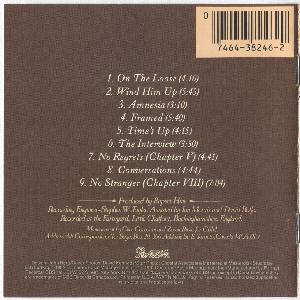 Worlds Apart - Saga (CD - 44) music collectible [Barcode 042282147929] - Main Image 2