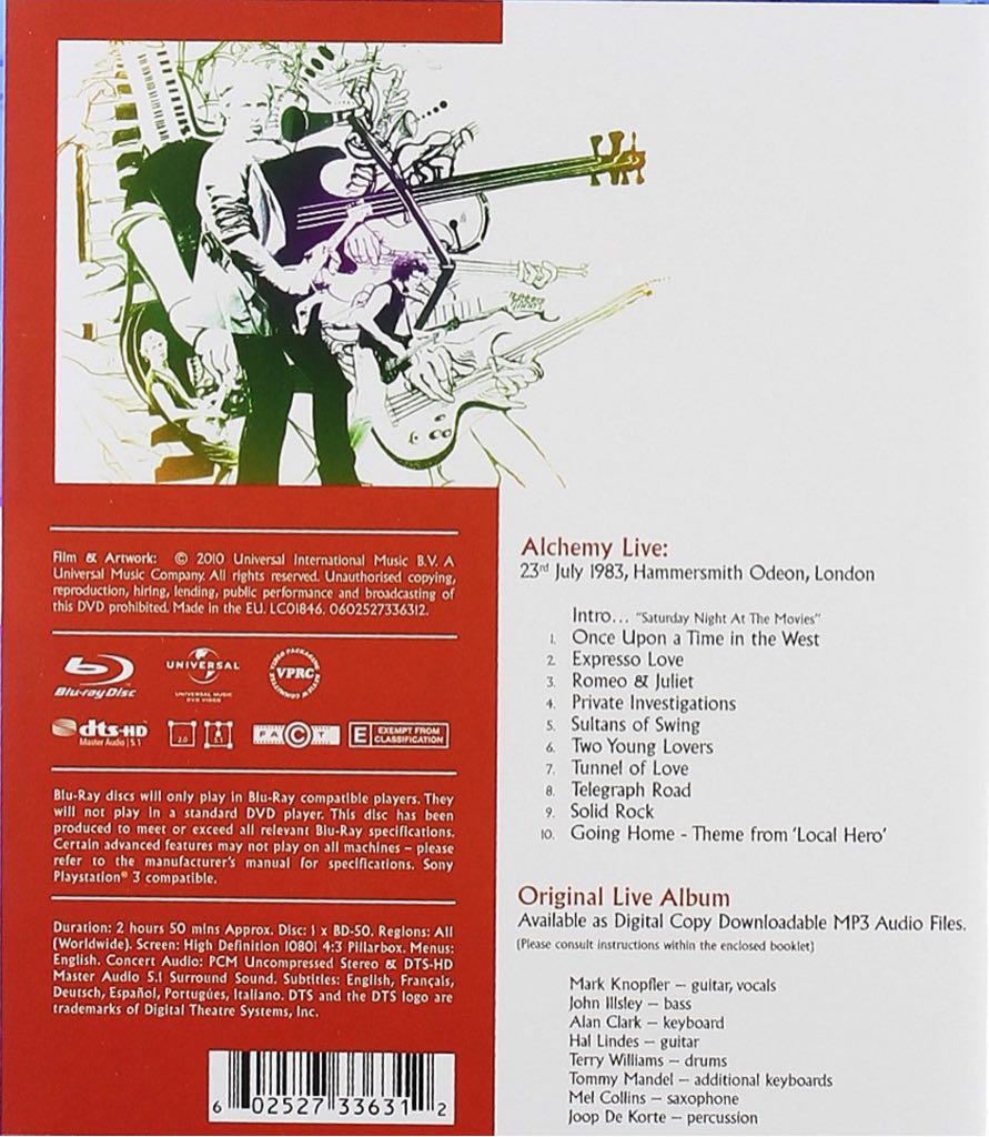 Alchemy Live - Dire Straits (CD) music collectible - Main Image 2