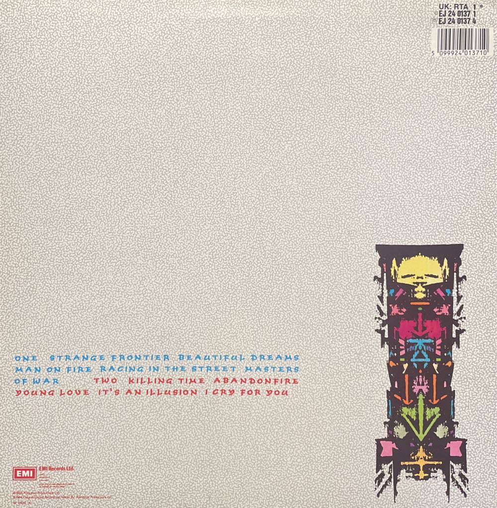 Strange Frontier - Roger Taylor (12” - 42) music collectible [Barcode 5099924013710] - Main Image 2