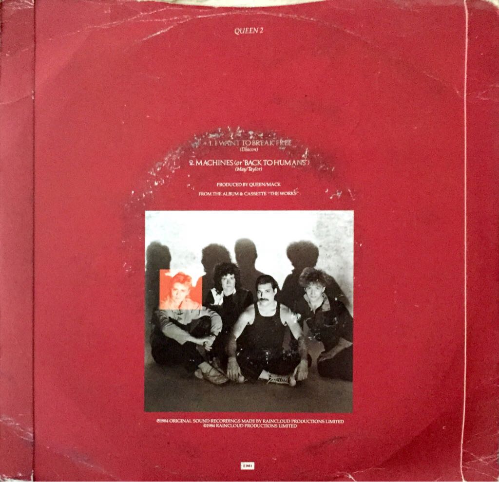 I Want To Break Free - Queen (7” - 8) music collectible - Main Image 2