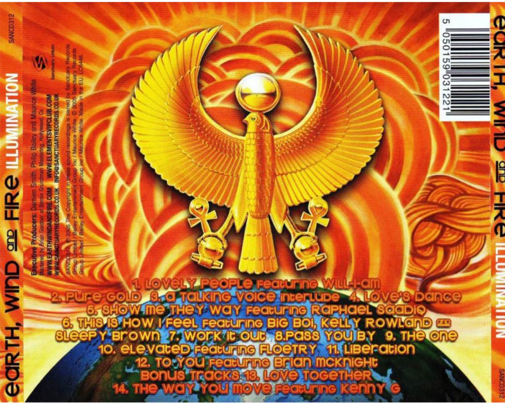 Illumination - Earth, Wind & Fire (CD) music collectible [Barcode 5050159031221] - Main Image 2
