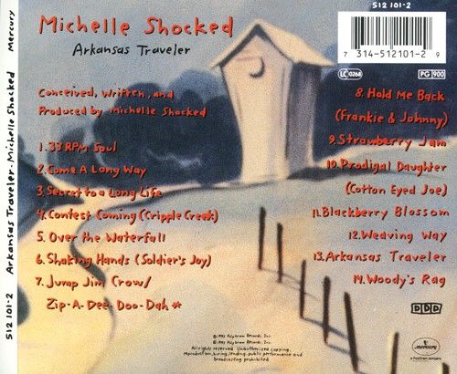 Arkansas Traveler - Shocked, Michelle (CD) music collectible [Barcode 731451218927] - Main Image 2