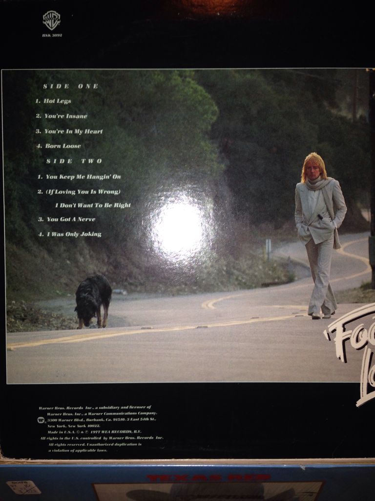 Foot Loose & Fancy Free - Rod Stewart (12” - 45) music collectible - Main Image 2