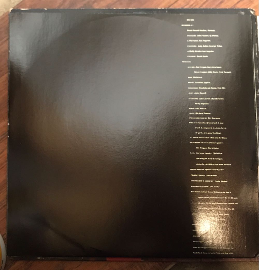 Foot Loose & Fancy Free - Rod Stewart (12” - 45) music collectible - Main Image 4