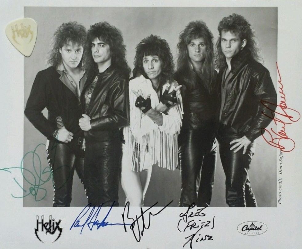 Over 60 Minutes With ... Helix - Helix (CD - 72:12) music collectible [Barcode 077779357123] - Main Image 4