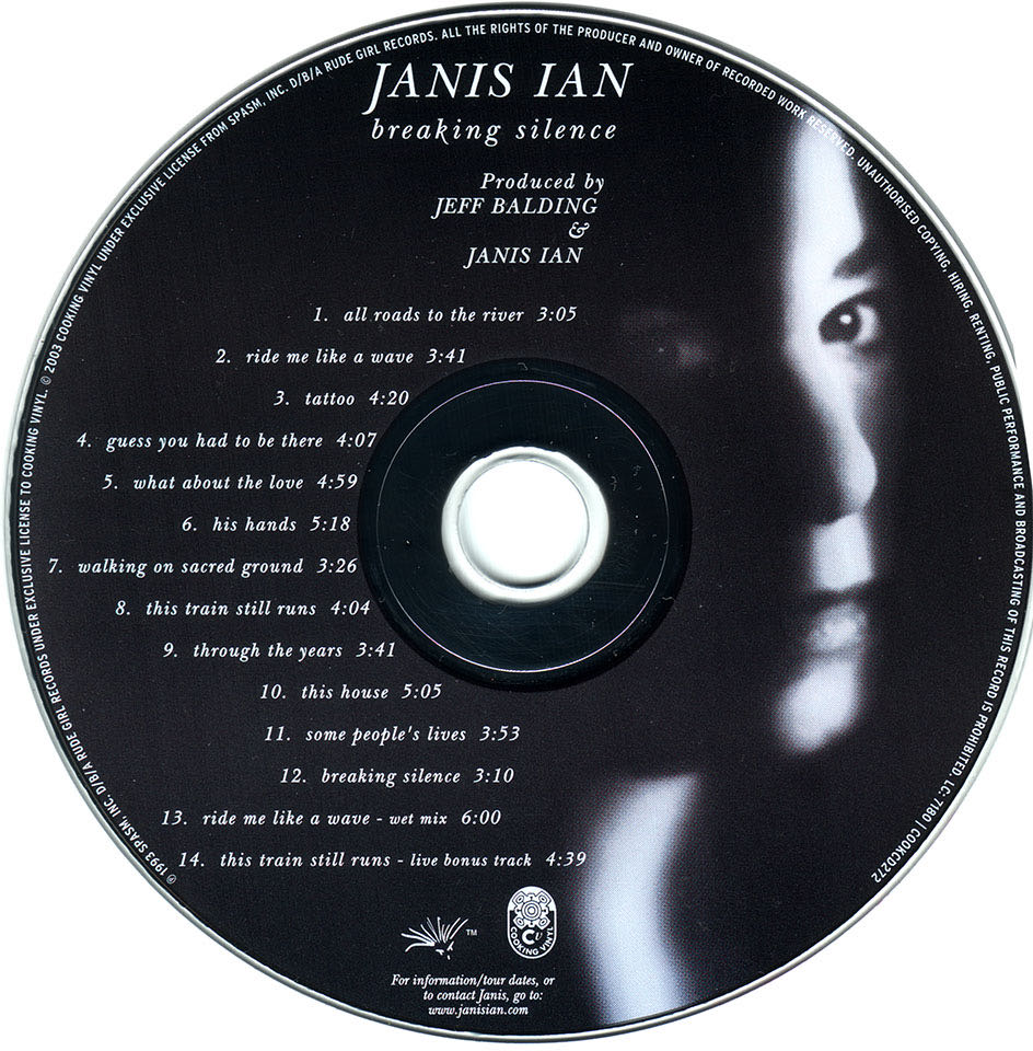 Breaking Silence - Janis Ian - Ian, Janis (CD - 49) music collectible - Main Image 4