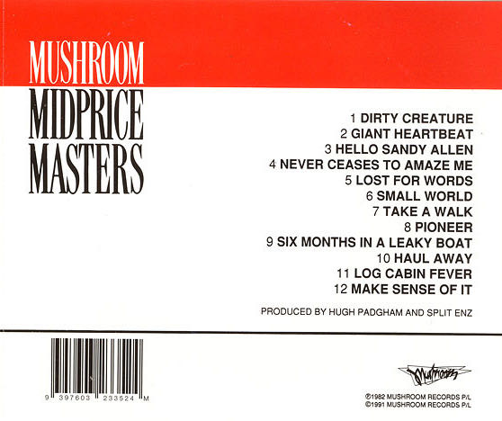 Time And Tide - Split Enz (CD - 41) music collectible [Barcode 9325583040443] - Main Image 2