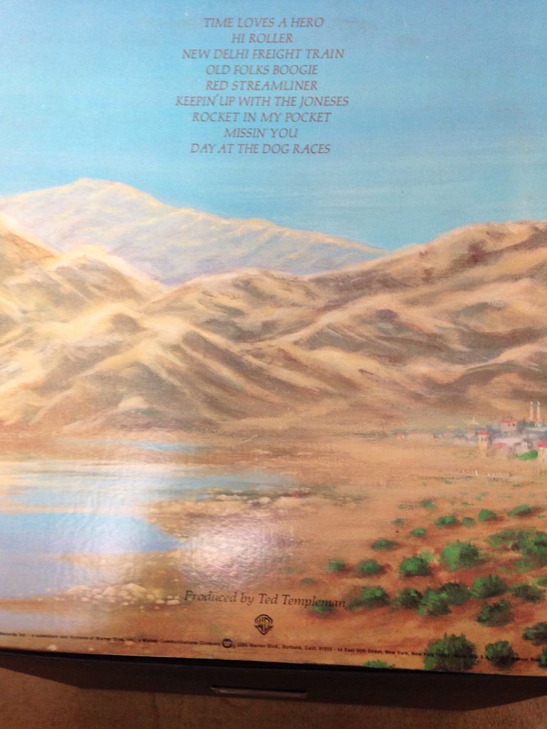 Time Loves A Hero - Little Feat (CD-R) music collectible - Main Image 2