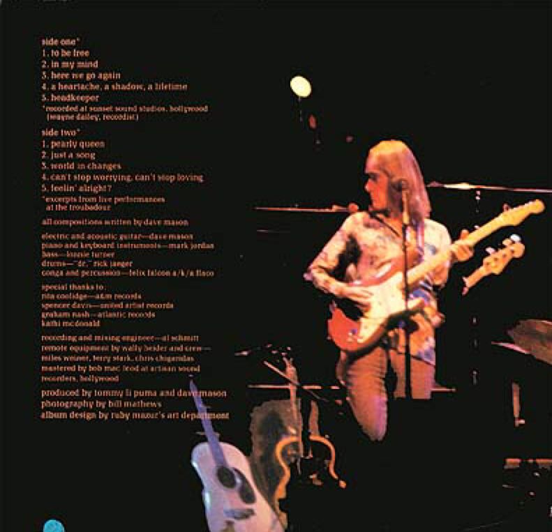 Dave Mason - Headkeeper - Dave Mason (12”) music collectible - Main Image 2