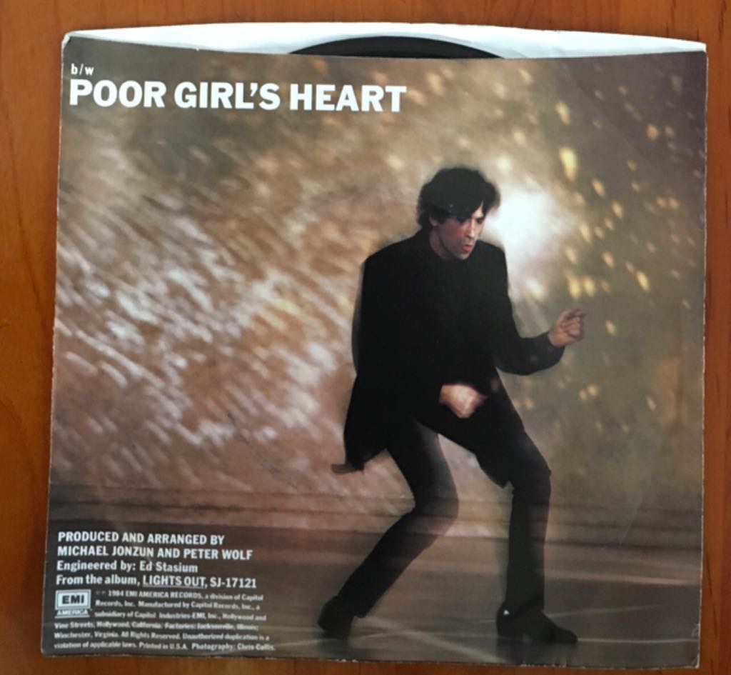 Lights Out - Wolf, Peter (12”) music collectible [Barcode 077771712111] - Main Image 2