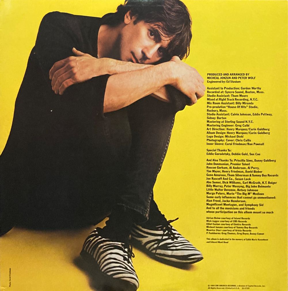 Lights Out - Wolf, Peter (12”) music collectible [Barcode 077771712111] - Main Image 4