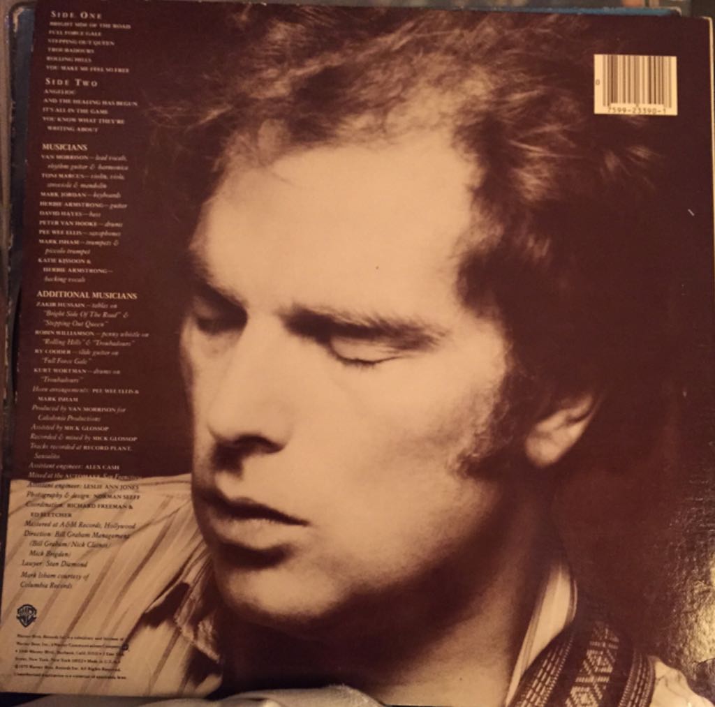 Into The Music - Morrison, Van (12”) music collectible [Barcode 075992339018] - Main Image 2