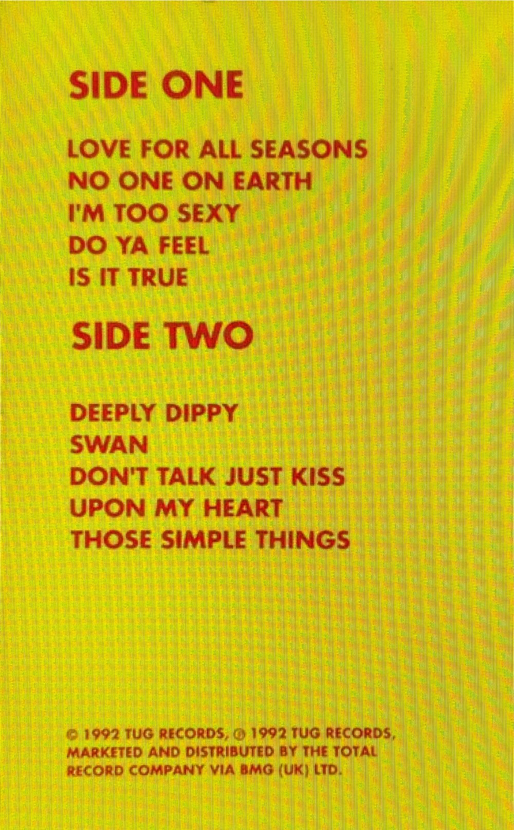 Up - Right Said Fred (Cassette) music collectible [Barcode 5018524034741] - Main Image 2