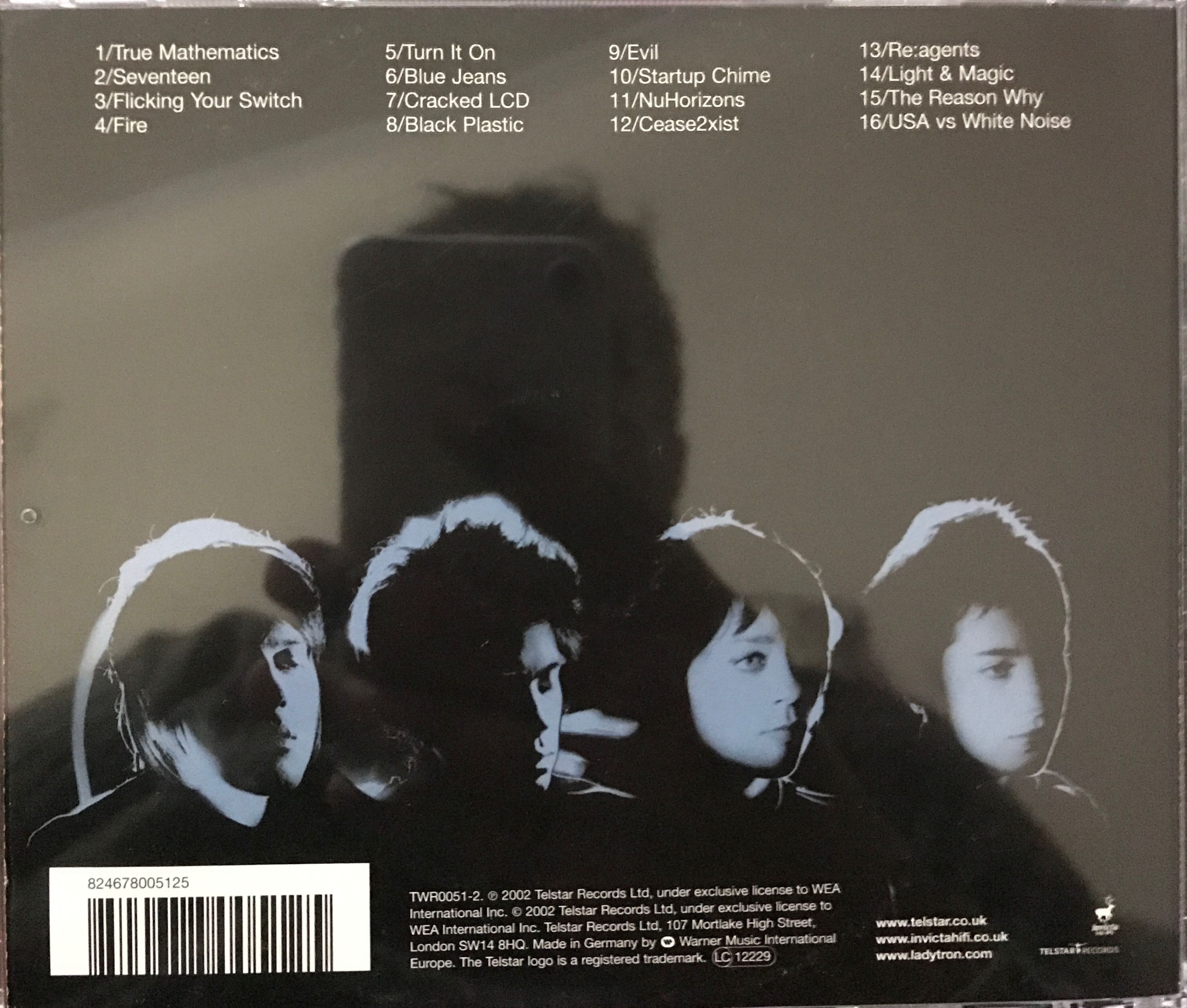 Light & Magic - Ladytron (CD) music collectible [Barcode 824678005125] - Main Image 2