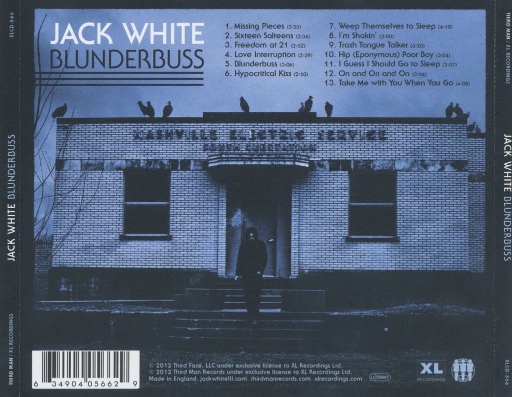 Blunderbuss - White, Jack (CD) music collectible - Main Image 2
