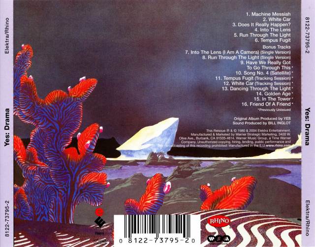 Drama - Yes (12” - 79) music collectible - Main Image 2