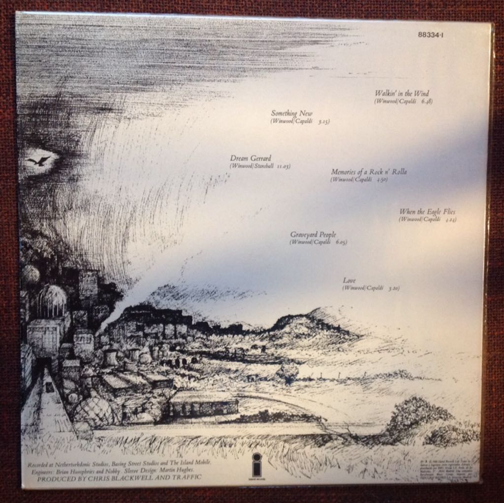 When The Eagle Flies - Traffic (12”) music collectible - Main Image 2