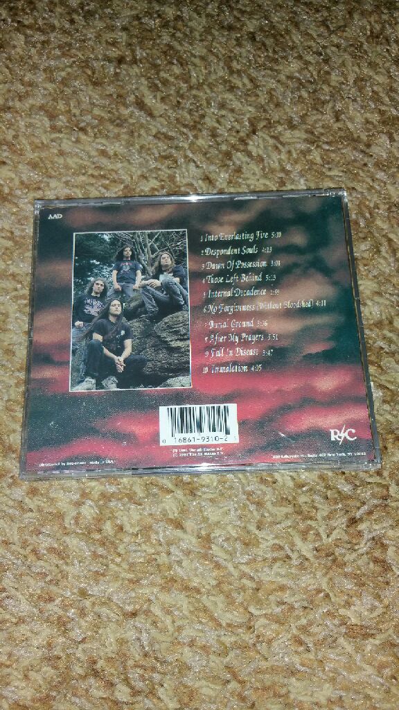 Dawn Of Possession - Immolation (CD) music collectible [Barcode 016861931025] - Main Image 2