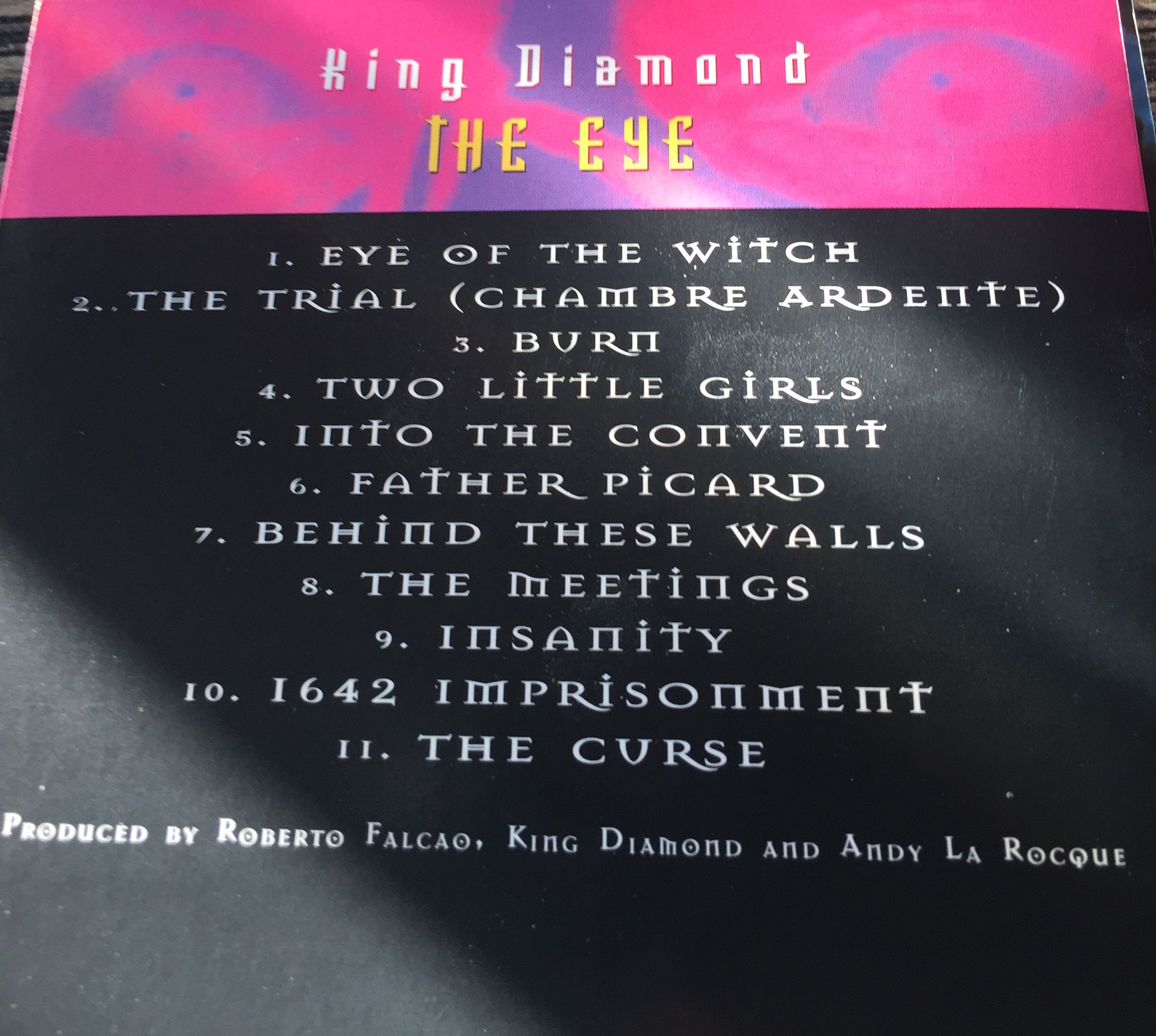 The Eye - King Diamond (CD) music collectible - Main Image 2