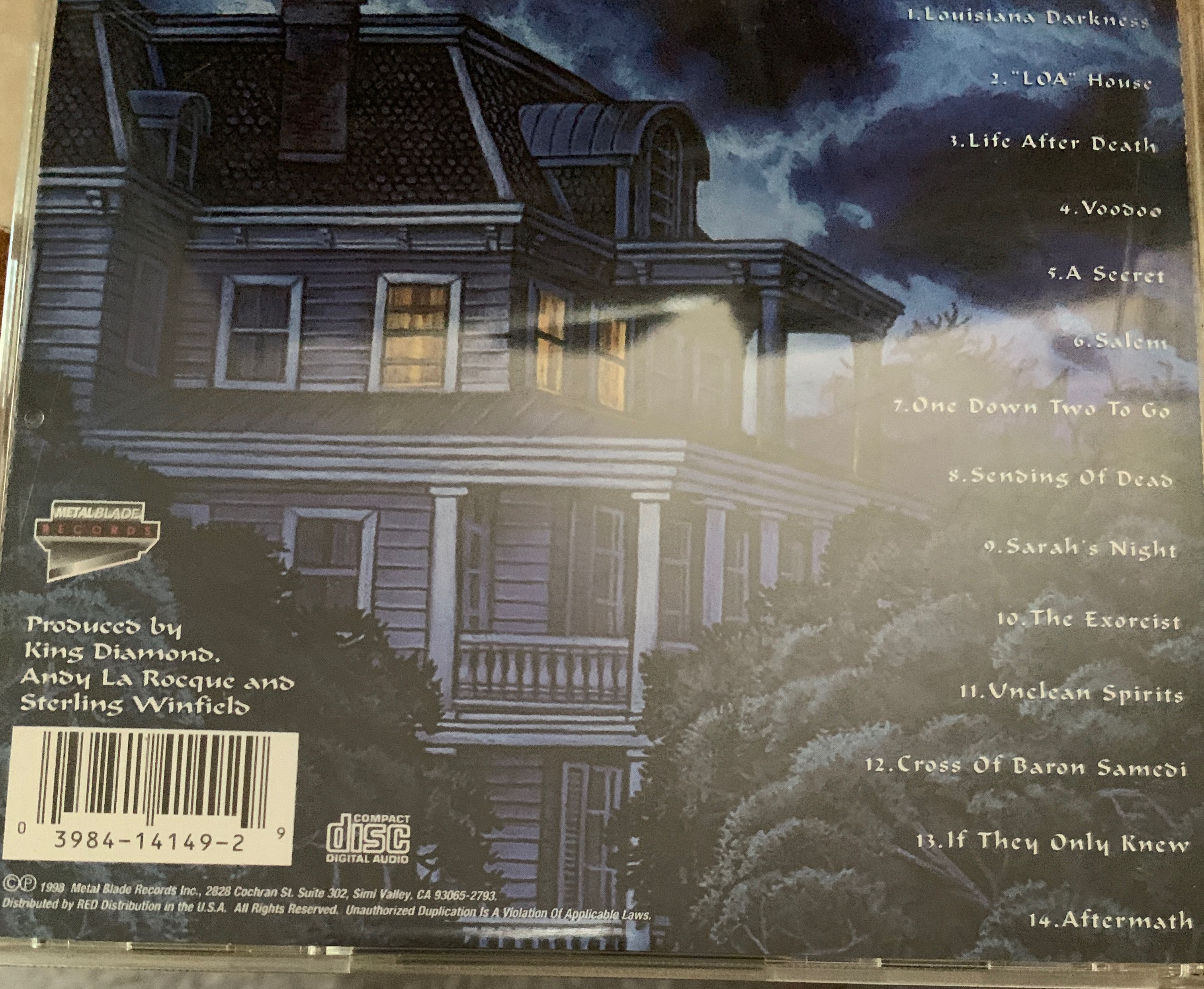 Voodoo - King Diamond (CD - 61) music collectible [Barcode 039841414929] - Main Image 2