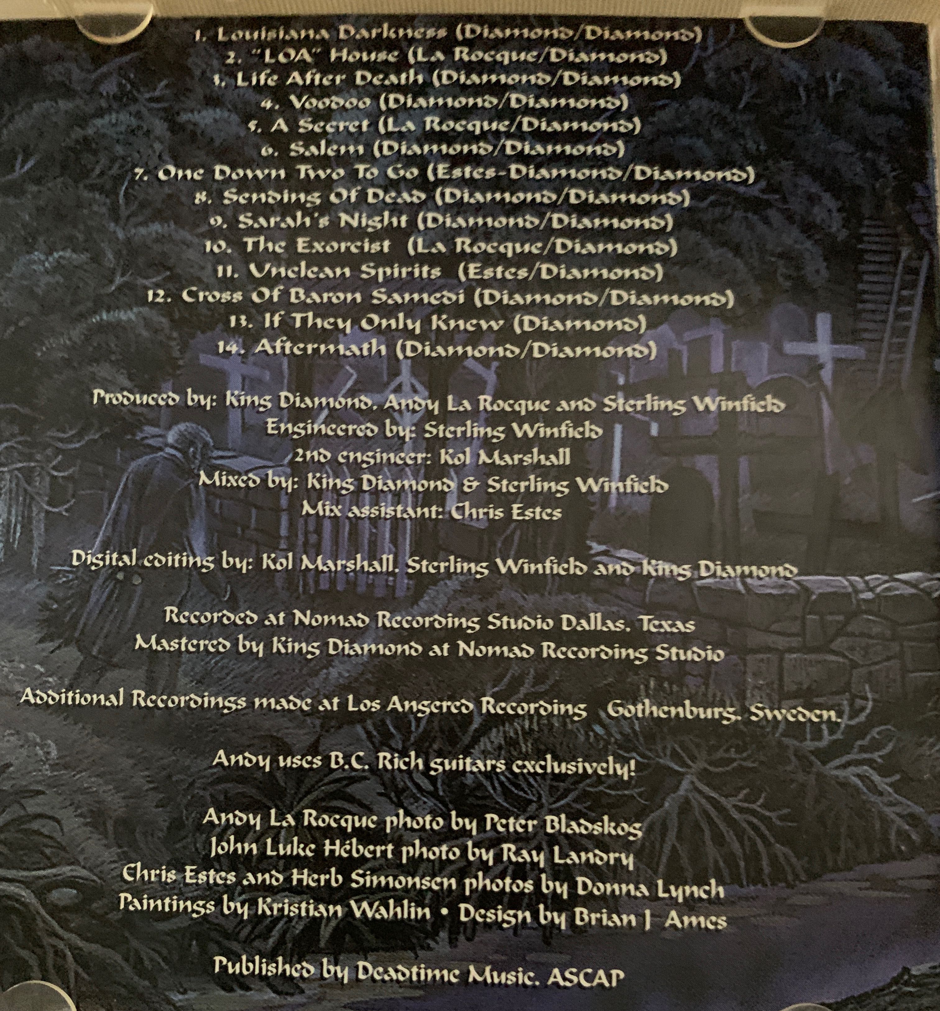 Voodoo - King Diamond (CD - 61) music collectible [Barcode 039841414929] - Main Image 4