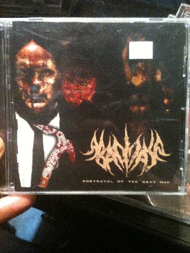 Portrayal Of The Gray Man - Abacinate (CD) music collectible [Barcode 877569002918] - Main Image 1