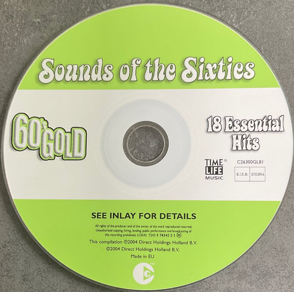 Sounds Of The Sixties - Verzamel 60 (CD) music collectible - Main Image 4