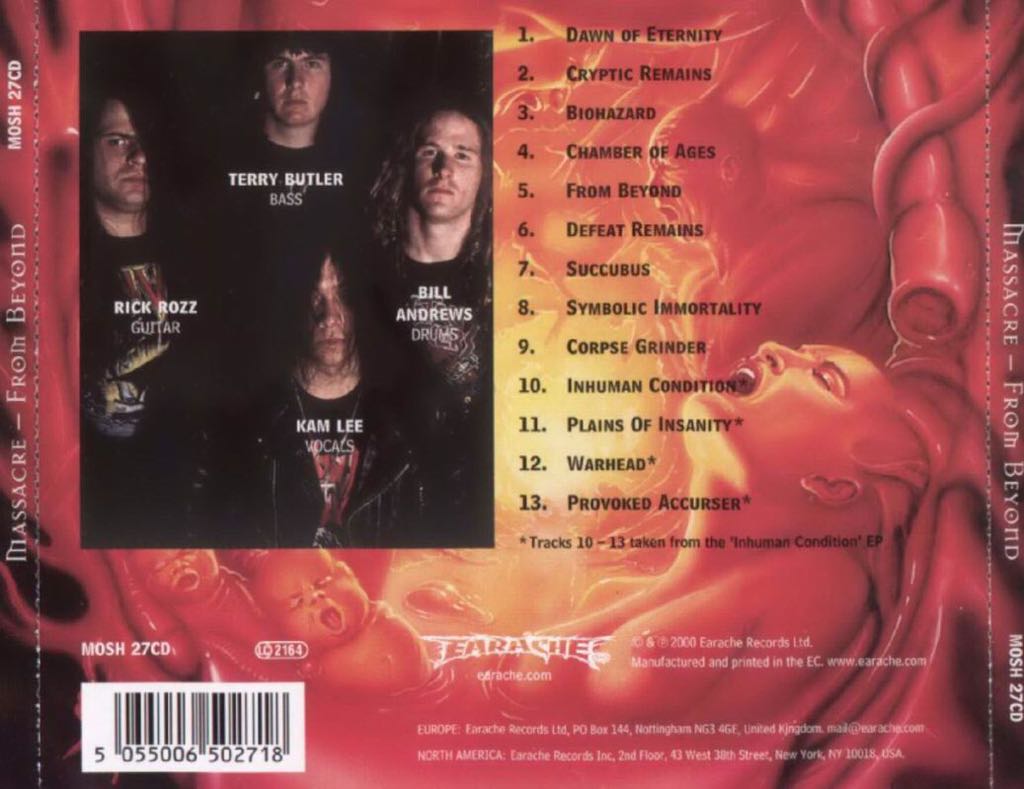 From Beyond - Massacre (CD) music collectible [Barcode 5055006502718] - Main Image 2