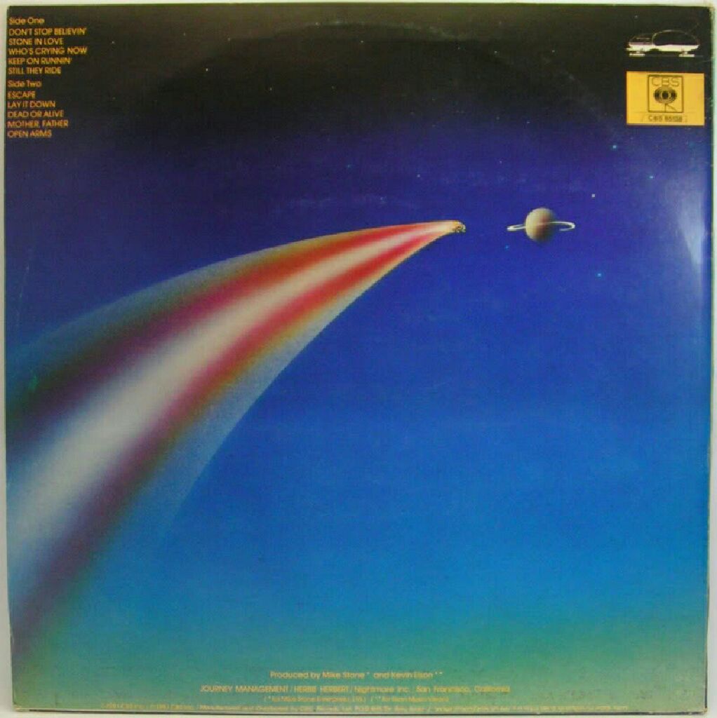 Escape - Journey (12”) music collectible - Main Image 2