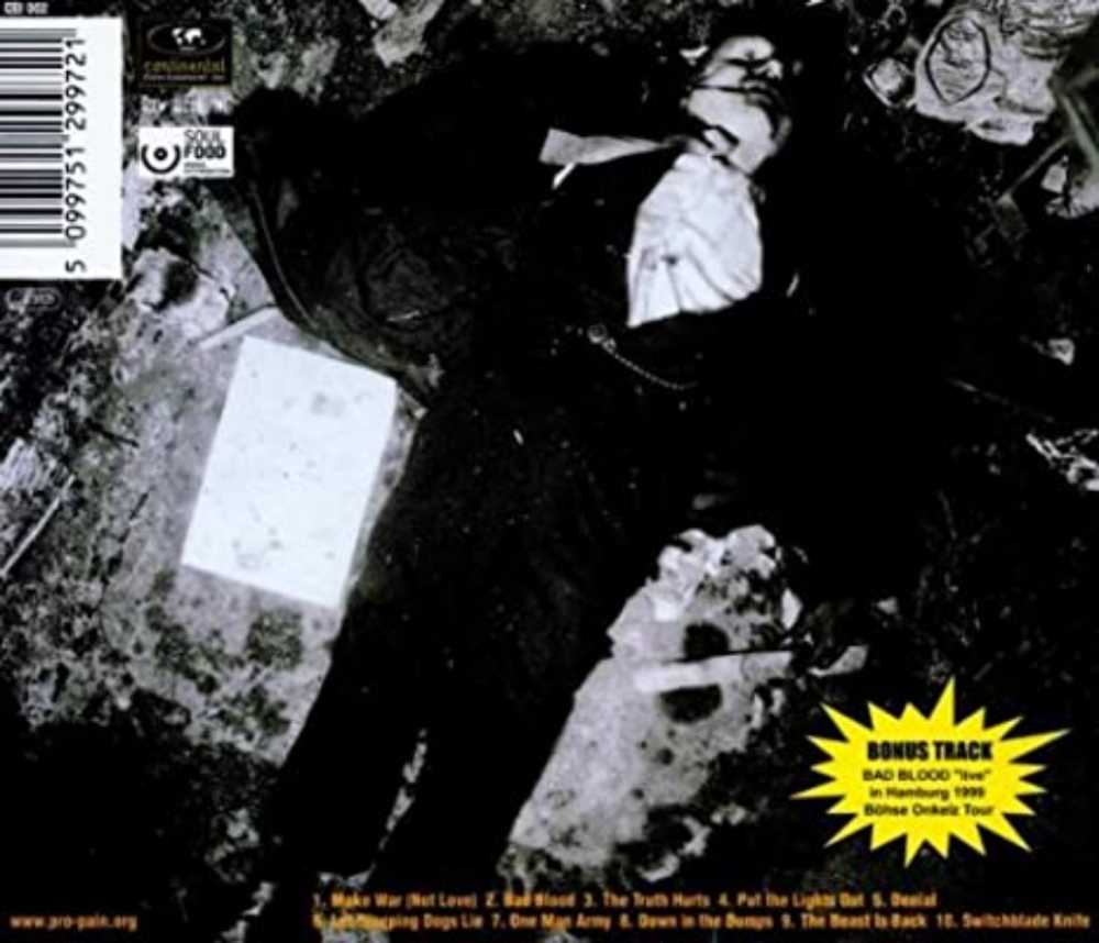 The Truth Hurts - Pro-pain (CD) music collectible [Barcode 752358110725] - Main Image 2