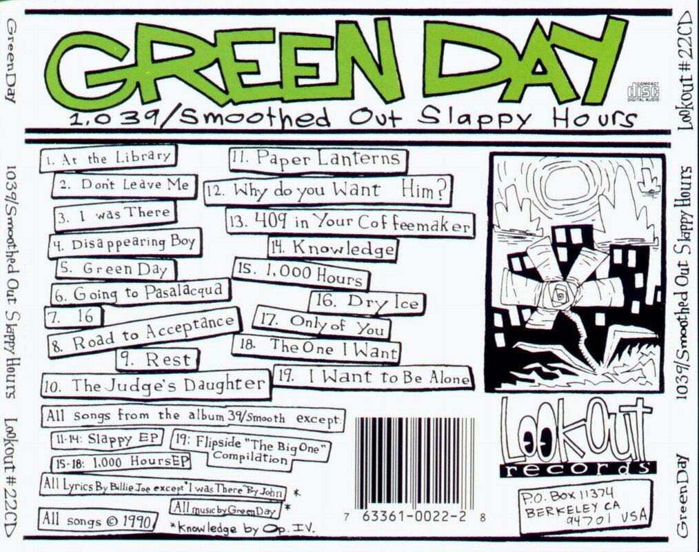 39/smooth - Green Day (12”) music collectible - Main Image 2