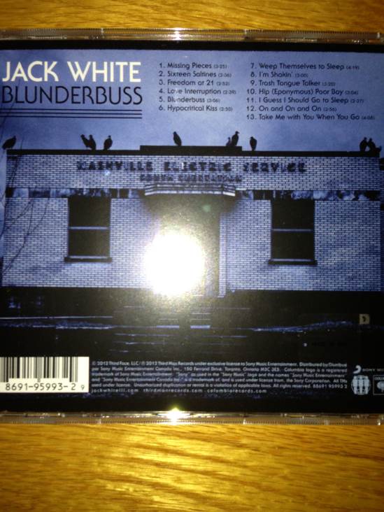 Blunderbuss - Jack White (12” - 42) music collectible [Barcode 886919599329] - Main Image 2