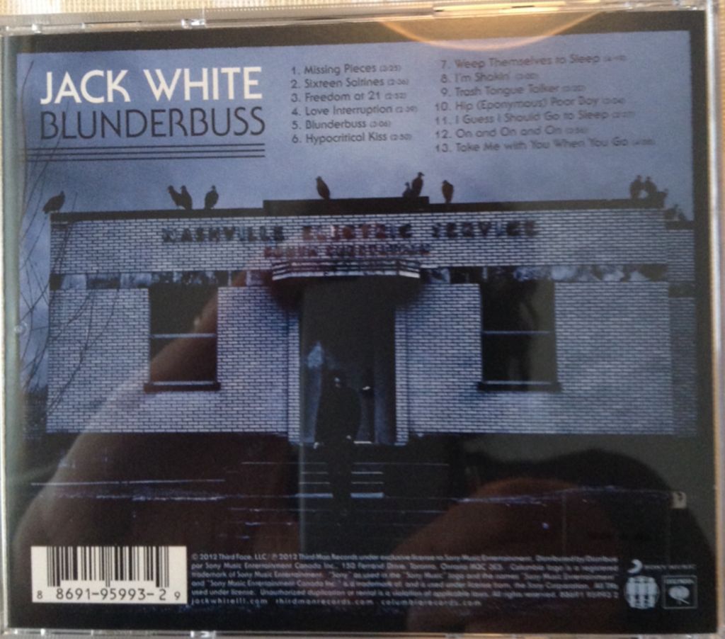 Blunderbuss - Jack White (CD) music collectible - Main Image 2