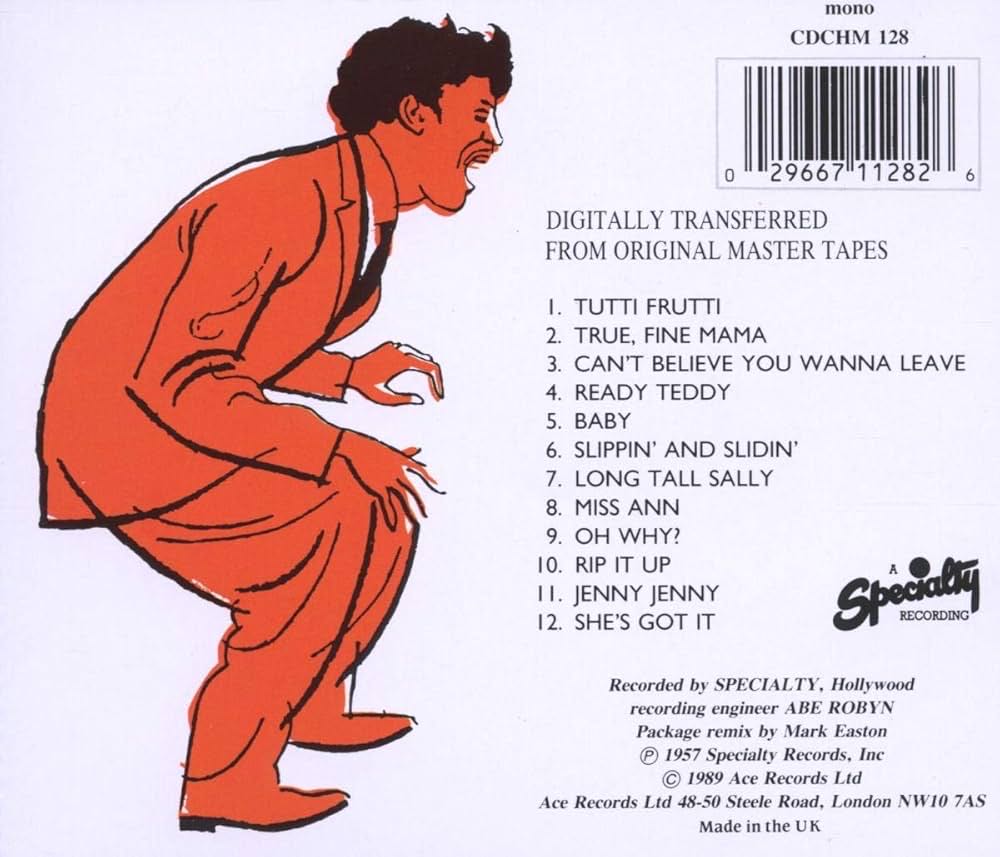 Here’s Little Richard - Little Richard (CD - 28) music collectible [Barcode 888072350625] - Main Image 2