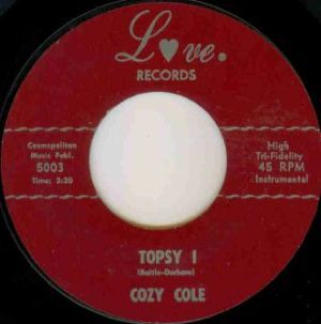 Topsy - Cozy Cole (7” - 700) music collectible - Main Image 1